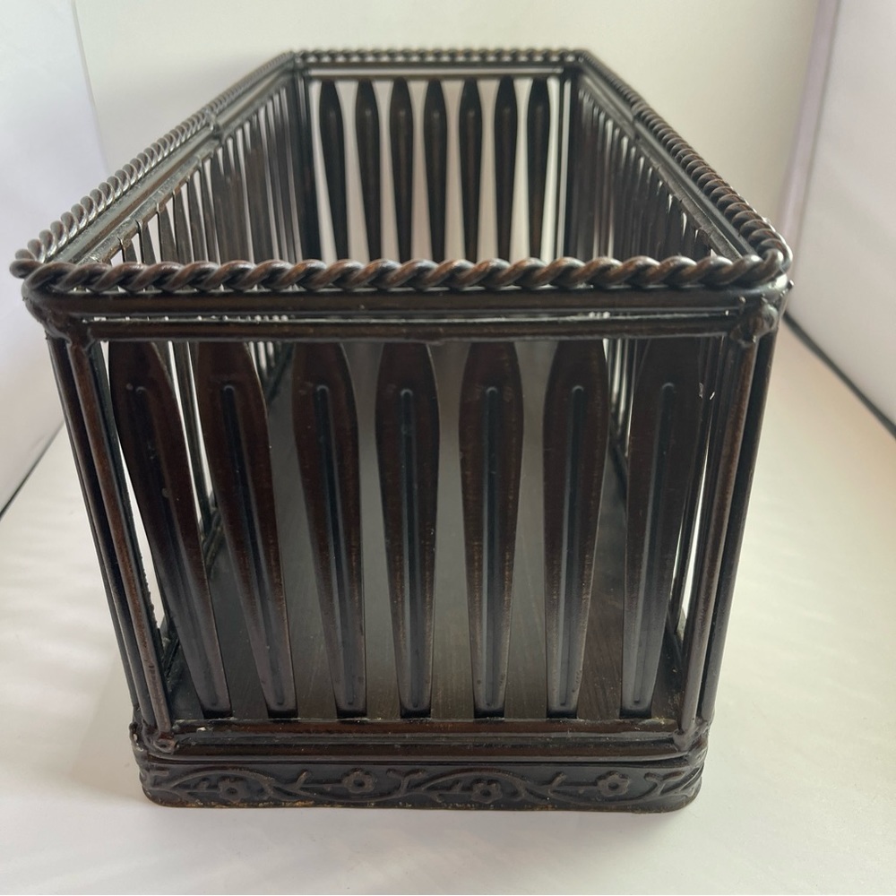 Metal Basket Storage Organizer - Picture 5 of 11